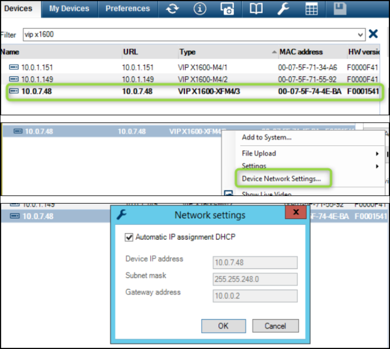 Replace a faulty device in BVMS (lower than v9.0) without losing recording