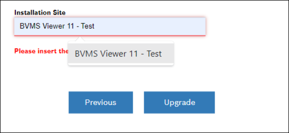 Upgrade a license from BVMS to a higher version via Remote Portal