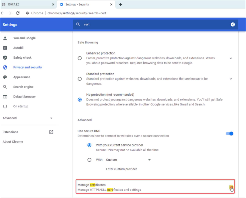 Setup Certificate Based Authentication With Bosch