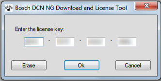 Current license key