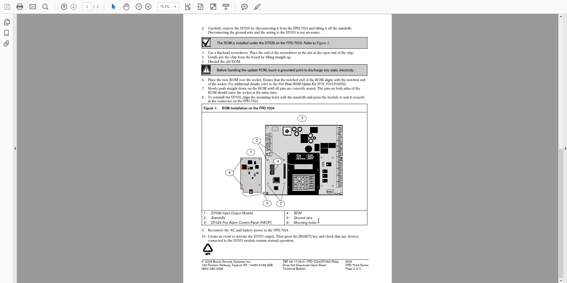 How to Tecnical Bulletin D7053 Relay