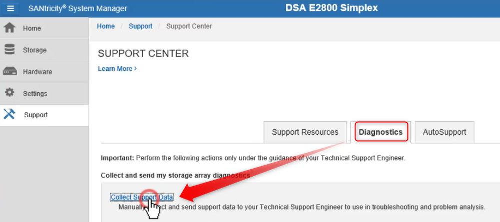 4_How to download the support bundle file for DSA E2800.png