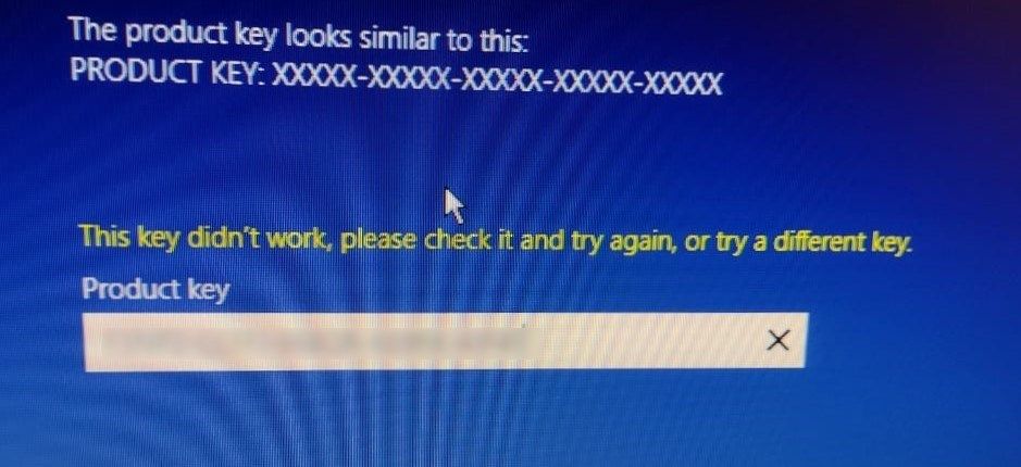 Why the windows product key cannot be activated.jpg