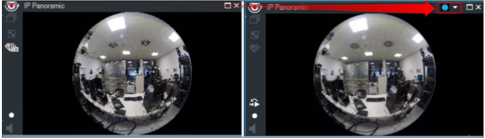 4_How to switch the viewing mode of panoramic camera in Operator Client.png