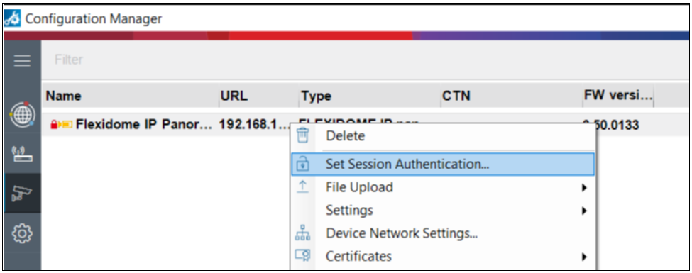 2_VCA Authorization required message is displayed in Configuration Manager.png