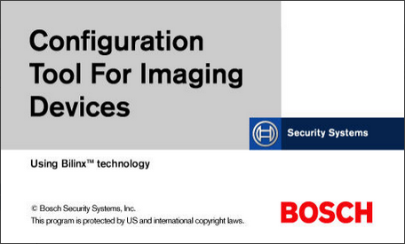 What software can be used to configure the Bosch MIC 550 Series