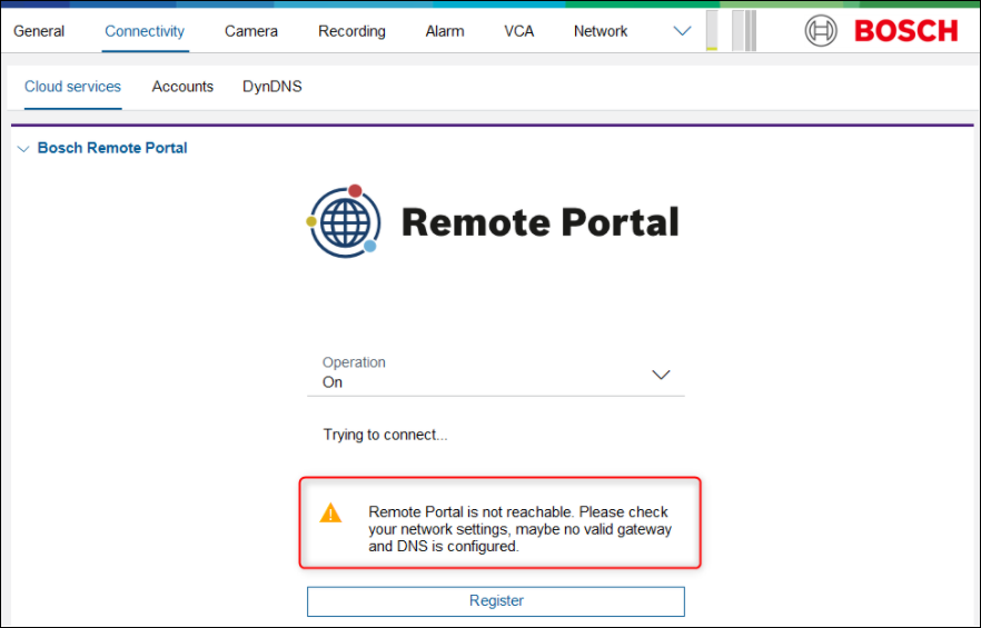 1_What should you do if the Bosch Remote Portal is not reachable from Configuration Manager.png