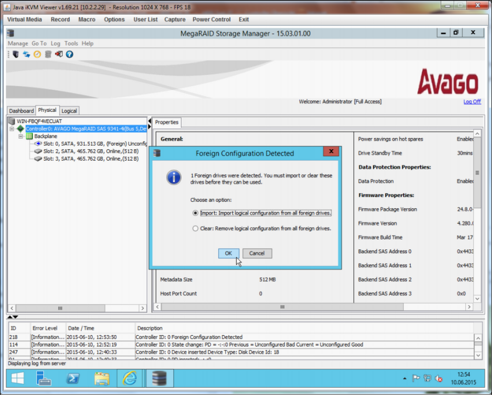 5-How to change Drive Status on a DIVAR IP 6000 7000.png