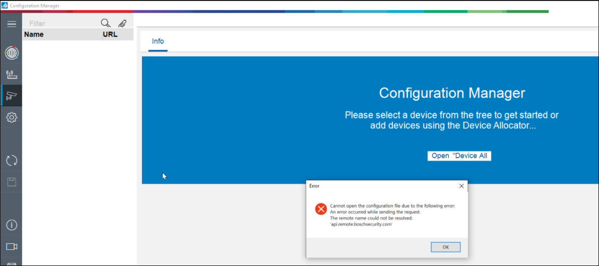 Fix Configuration Manager v7.20 Remote Portal connection