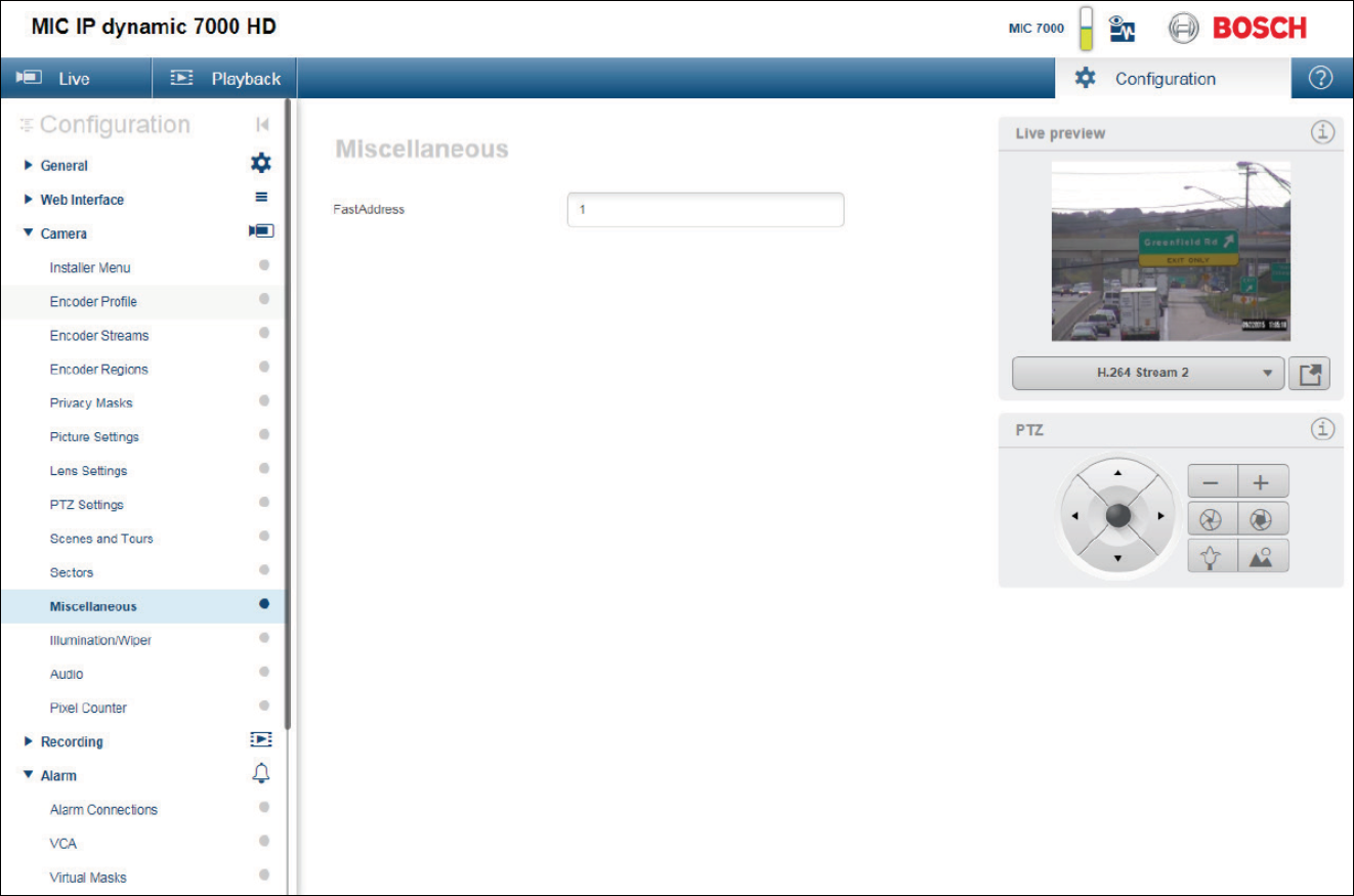 How to configure MIC IP 7000 HD with VIDEOJET decoder 3000 for