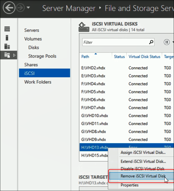11  How to create iSCSI Virtual DiskLUNs after replacing an HDD on a DIVAR IP 5000 AIO.png